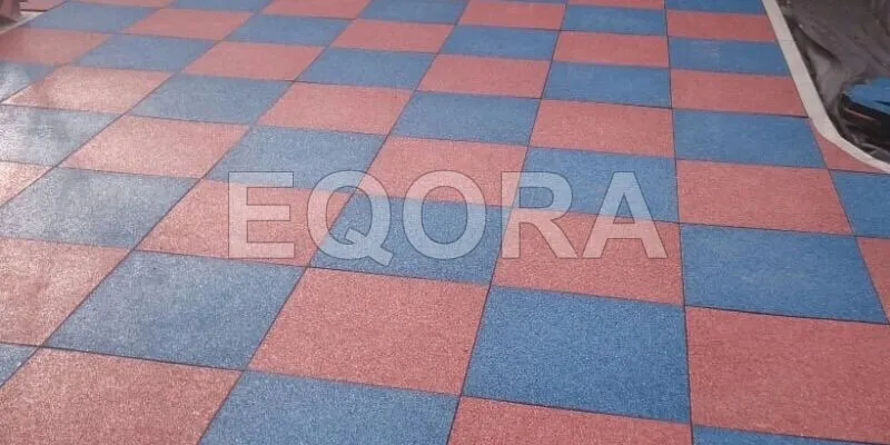 Резиновое покрытие из крошки для автосервисов в Усть-Тарке